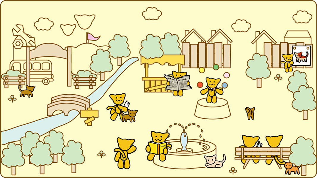チョコにゃんワールド